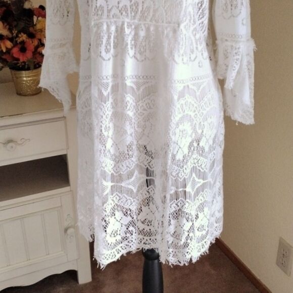 Free People Lace Dress or Cover Up - Picture 4 of 11